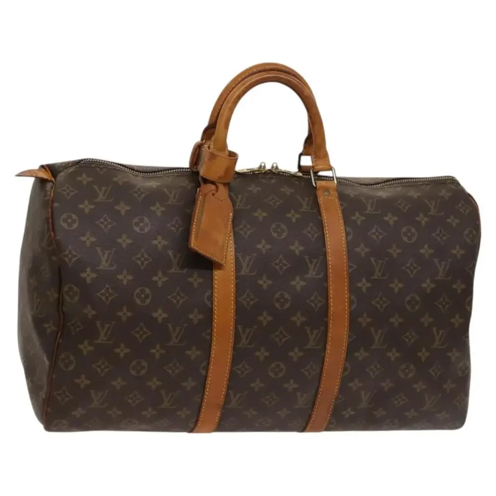LOUIS VUITTON Monogram Keepall 50 Boston Bag M41426